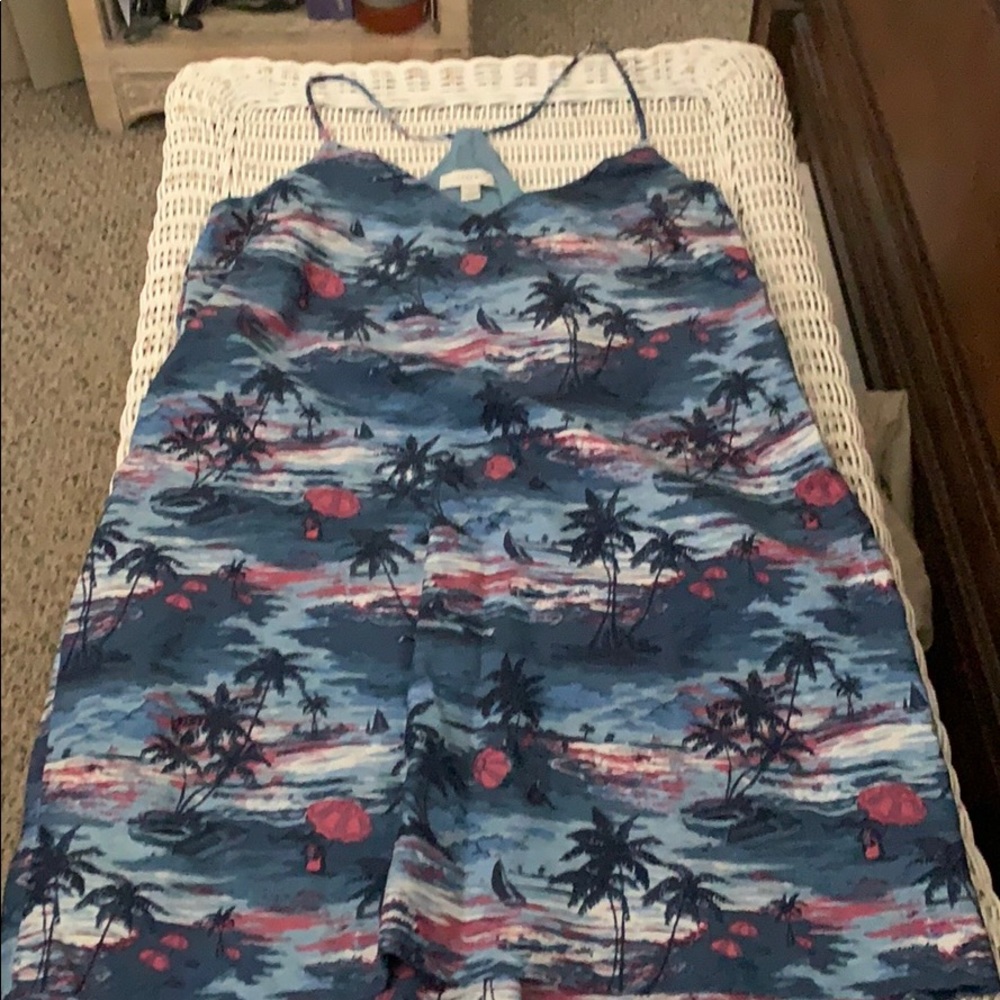 J. Crew summer halter dress
